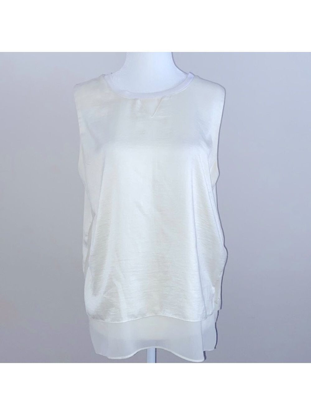 Scotch & Soda cream color sleeveless top